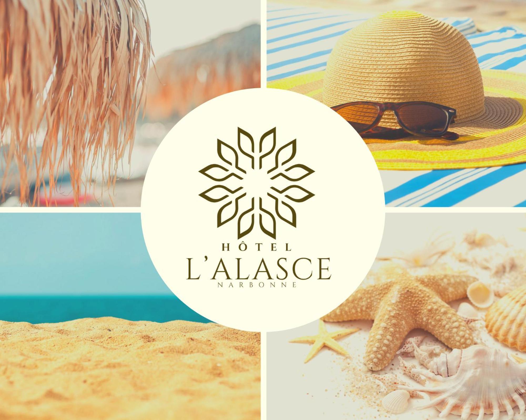 Hotel L'Alsace-Gare Sncf 纳博讷 外观 照片